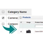 List Admin Category Products